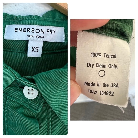 Emerson Fry Emerson T Dress green extra small - Picture 13 of 16